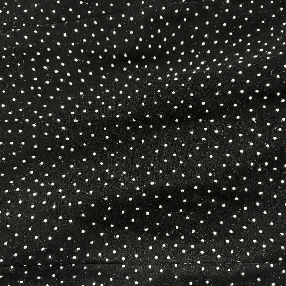 Vintage John Charles Velvet Polka Dot Mermaid Evening Gown Dress Cyprus SMALL - Picture 4 of 9